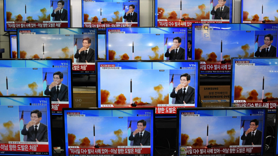 Lanzamiento misiles norcoreanos