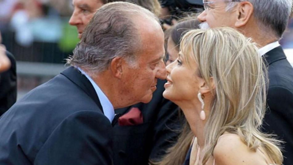 Don Juan Carlos y Corinna Larsen en una imagen de archivo