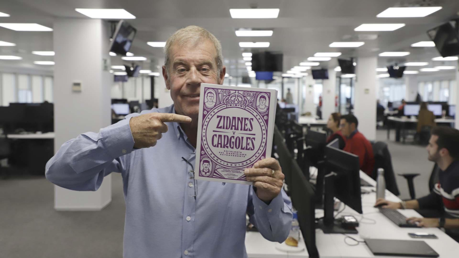 El periodista deportivo presenta su libro 'Zidanes y Cargoles'