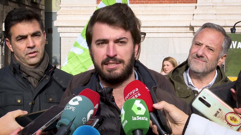 Imagen del dirigente de Vox en Castilla y León y vicepresidente de la Junta, Juan García-Gallardo