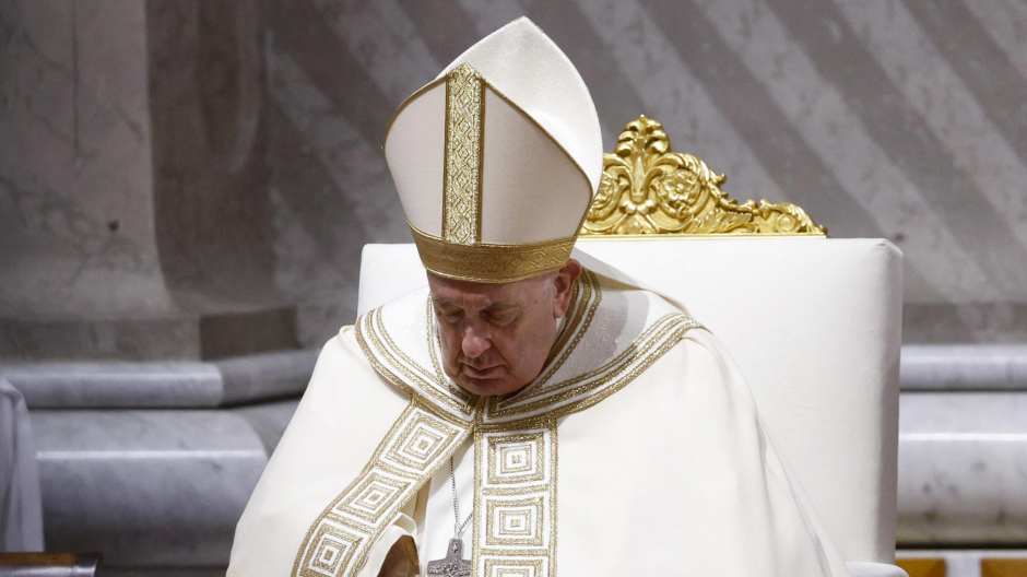 El Papa Francisco, en la celebración de las Vísperas de Año Nuevo y el Te Deum