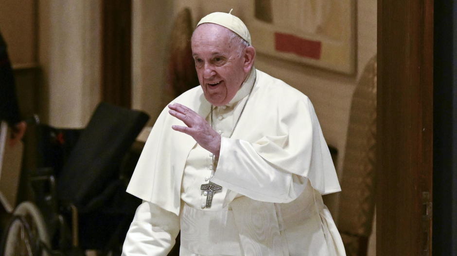 El Papa Francisco a su llegada a la audiencia general de este miércoles 4 de enero