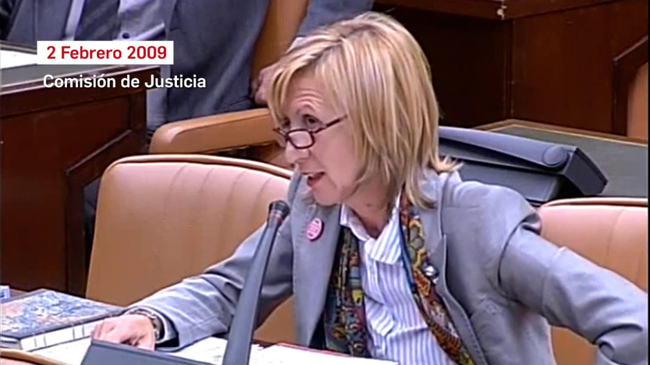 Rosa Díez ya cuestionó en 2009 a Conde-Pumpido por su relación con Otegi
