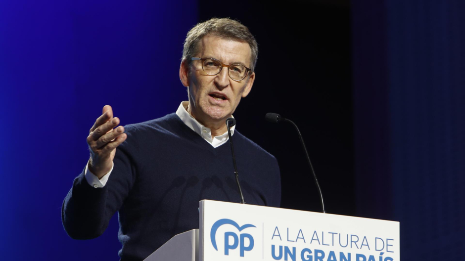 El líder del Partido Popular, Alberto Núñez Feijoó, ha presentado a los candidatos a las autonómicas