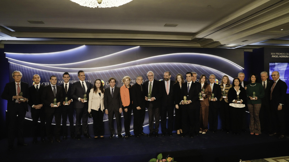 Galardonados de los Premios CEU Ángel Herrera