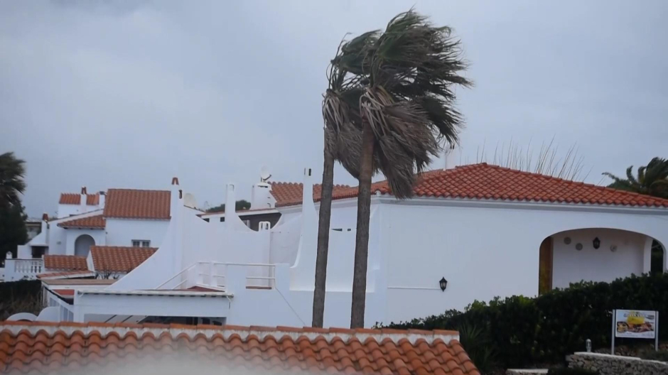 Fuertes rachas de viento en España