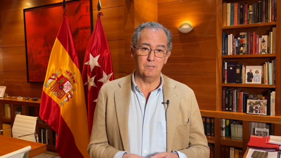 El vicepresidente y portavoz del Gobierno regional, Enrique Ossorio
