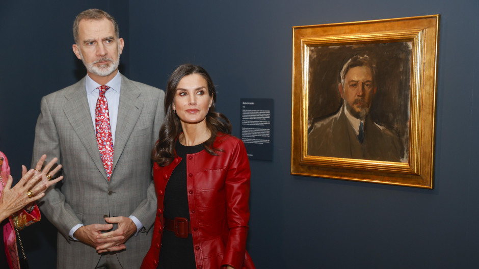 Los Reyes de España, en el Palacio Real de Madrid