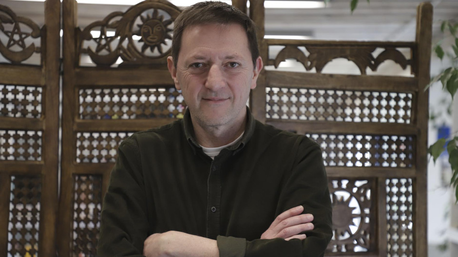 Imagen del escritor, Ignacio Martínez de Pisón