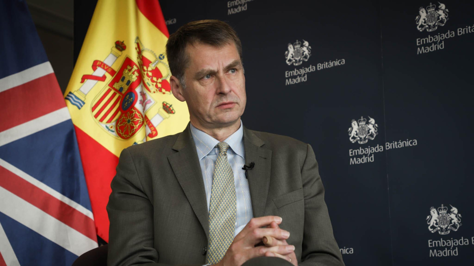Hught Elliot, embajador de Reino Unido en España