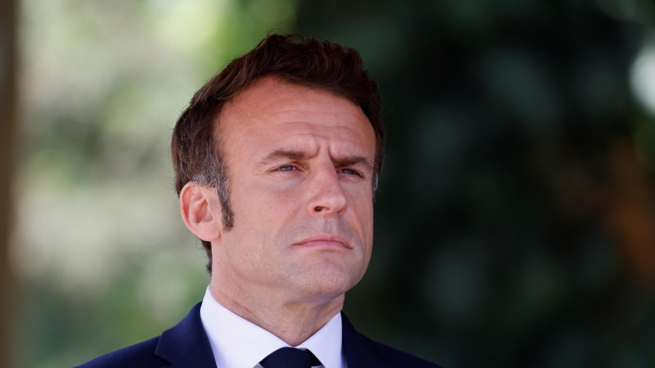 El presidente francés Emmanuel Macron