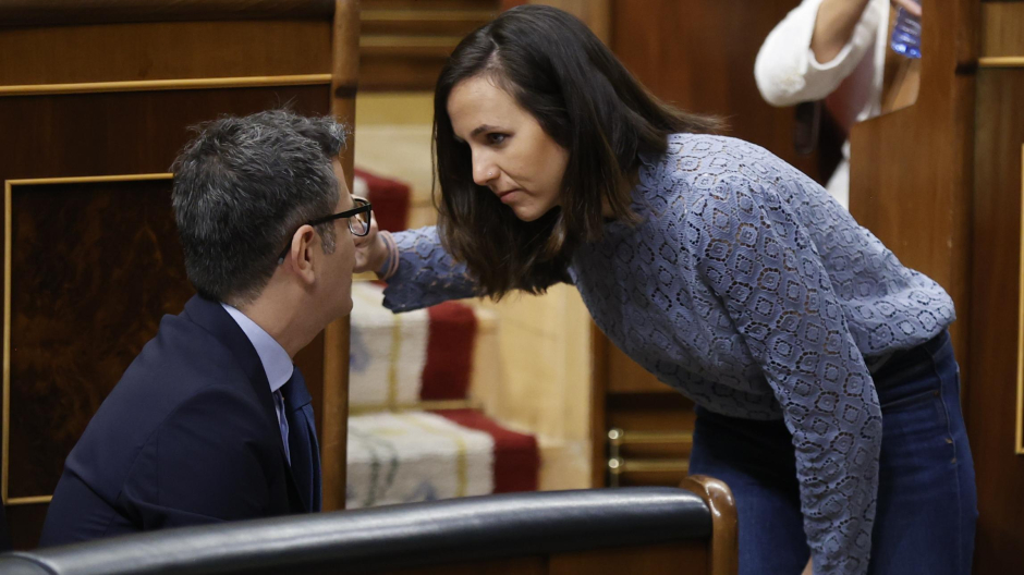 El PSOE ignora la propuesta de Belarra para la moción de censura