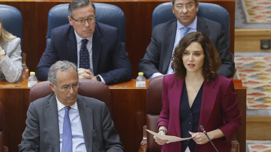Directo | Ayuso, en el Pleno de la Asamblea de Madrid