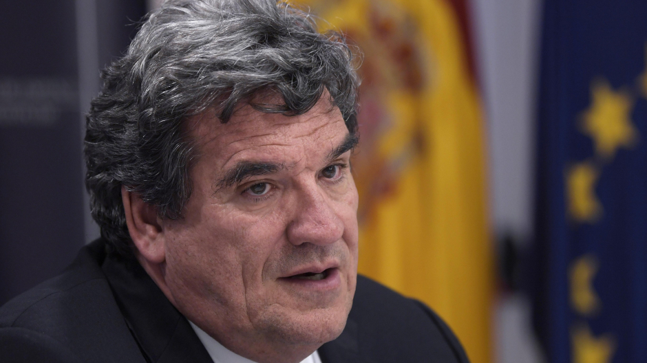 El ministro español de Inclusión, Seguridad Social y Migraciones, José Luis Escrivá