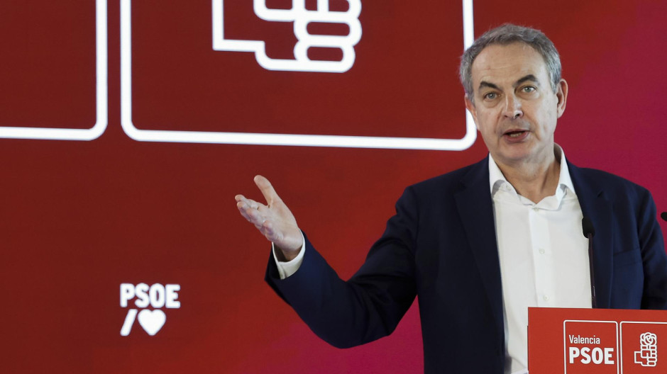 Zapatero asegura que Sánchez garantiza «el futuro de la unidad de España»