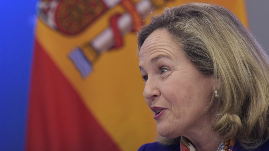 La vicepresidenta primera del Gobierno de España, Nadia Calviño