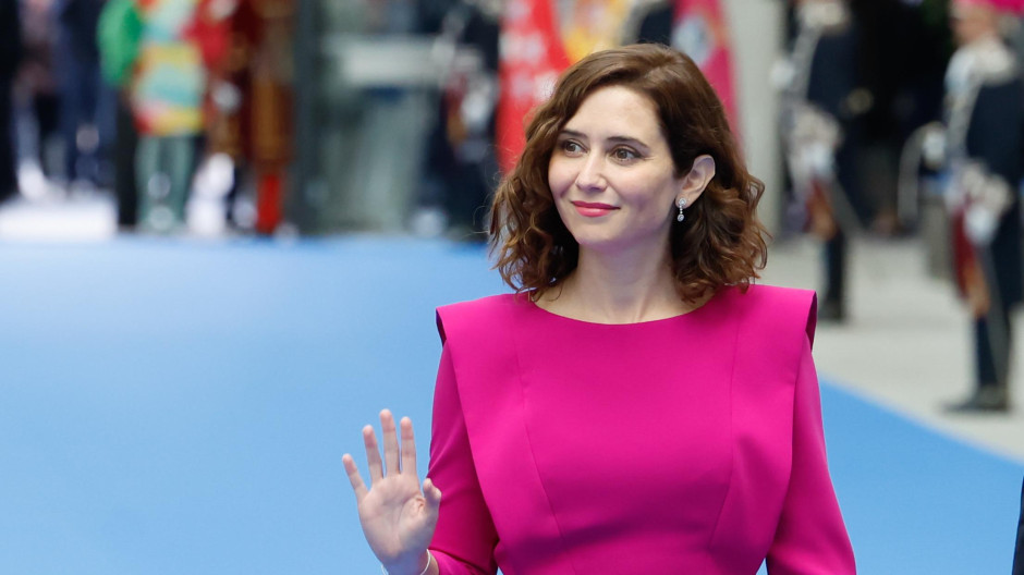 La presidenta de la Comunidad de Madrid, Isabel Díaz Ayuso
