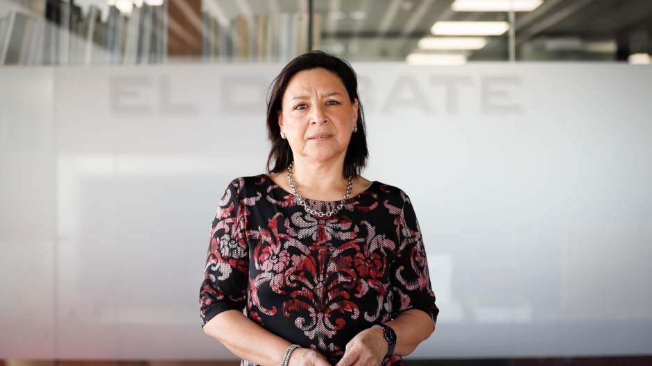 Amparo Medina, presidente de la Red provida de Ecuador