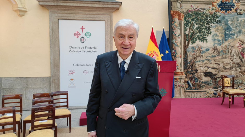 Giovanni Muto, ganador de la V Edición del Premio de Historia Órdenes Españolas