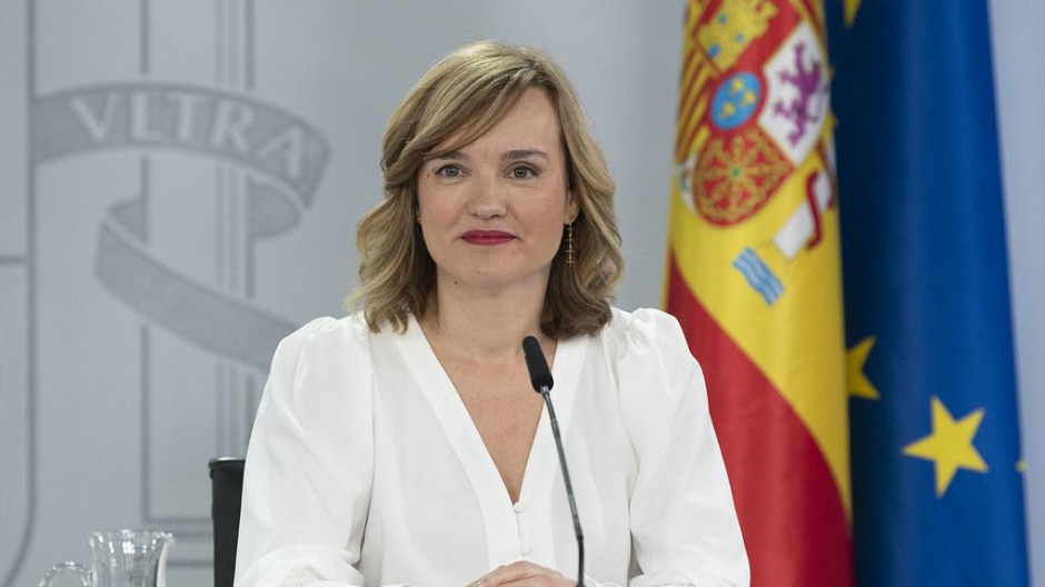 La ministra de Educación, Pilar Alegría