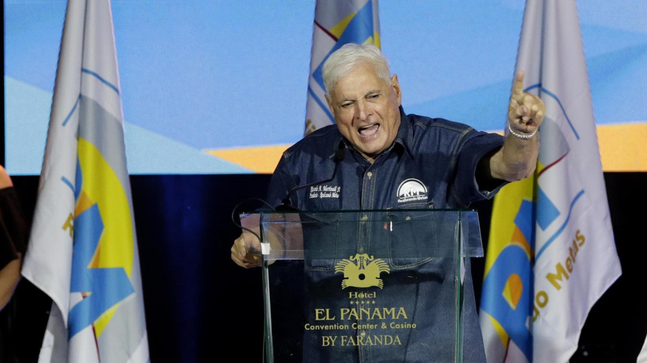 Ricardo Martinelli expresidente de Panamá y candidato a la reelección