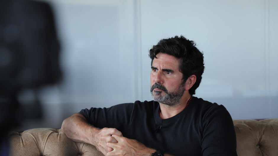 Hernán Zin, director del documental 13 días, en su visita a El Debate