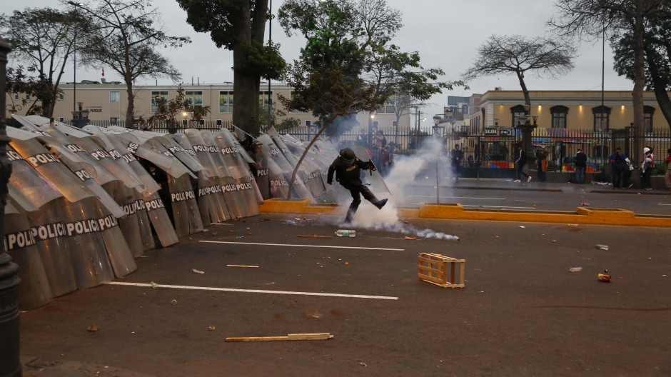 Protestas en Lima