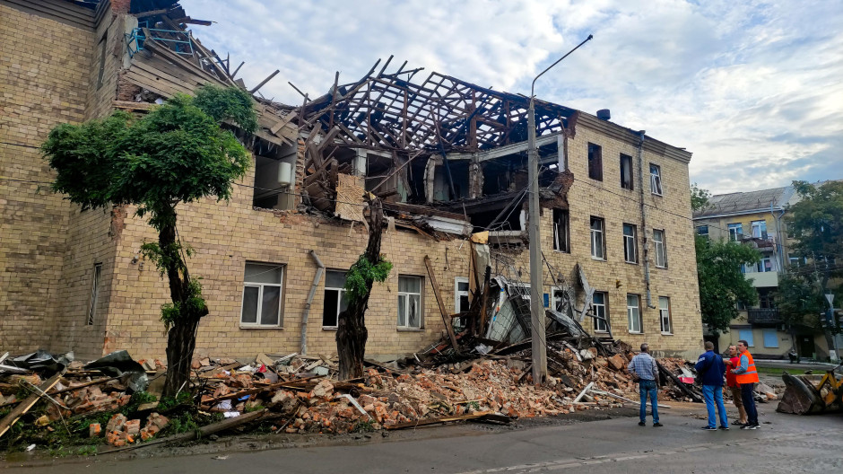 Ataque ruso en Jarkov