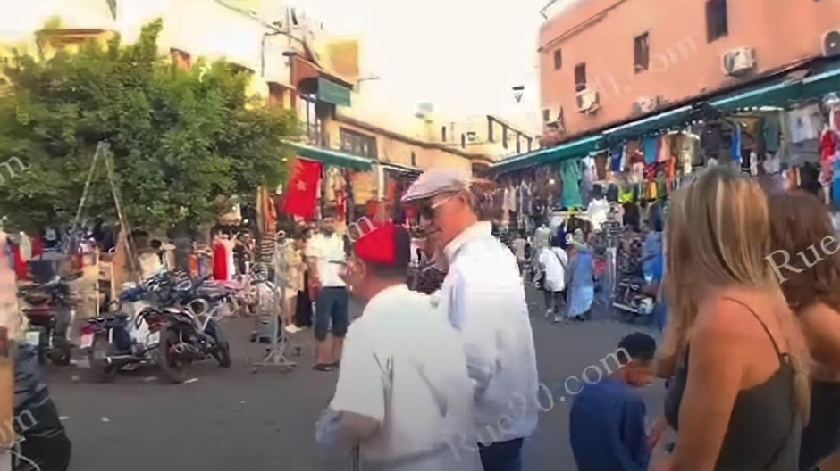 Pedro Sánchez en Marrakech