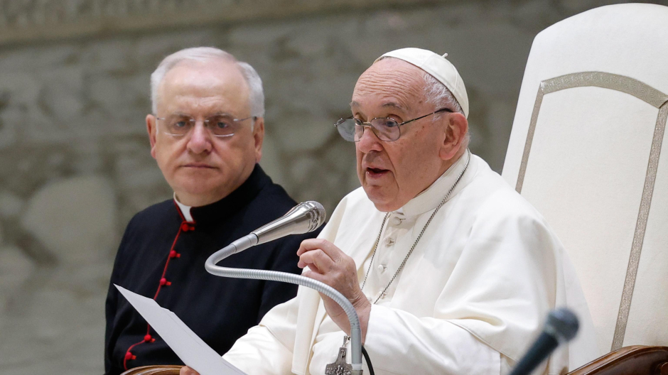 El Papa Francisco durante la audiencia general en la Ciudad del Vaticano, 09/08/2023