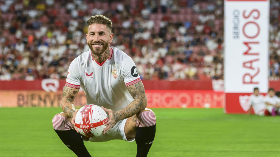 Sergio Ramos presentación Sevilla