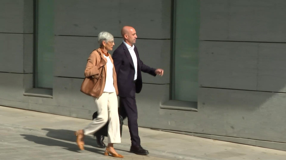 Rubiales acude a declarar a la Audiencia Nacional por el beso no consentido a Jenni Hermoso