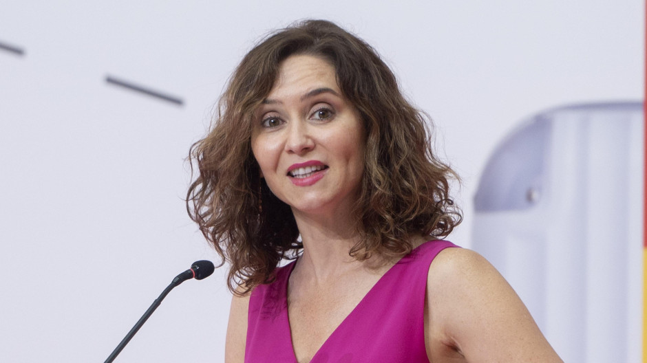 La presidenta de la Comunidad de Madrid, Isabel Díaz Ayuso