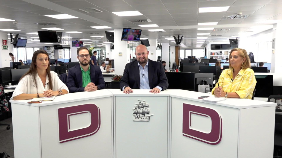 Andrea Polidura, Edgardo Pionell, Diego Moreno y Carmen de Carlos