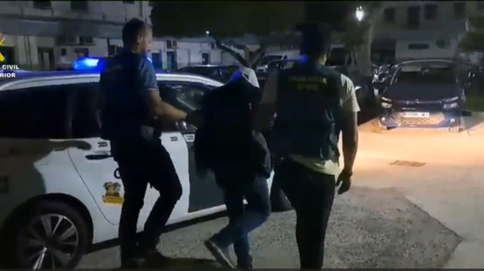 Detención del pirómano de El Saler