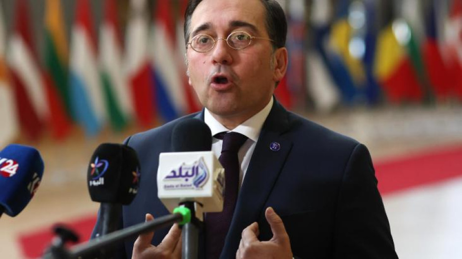 José Manuel Albares, desde el Consejo Europeo