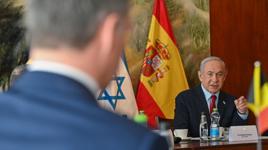 Netanyahu y Sánchez