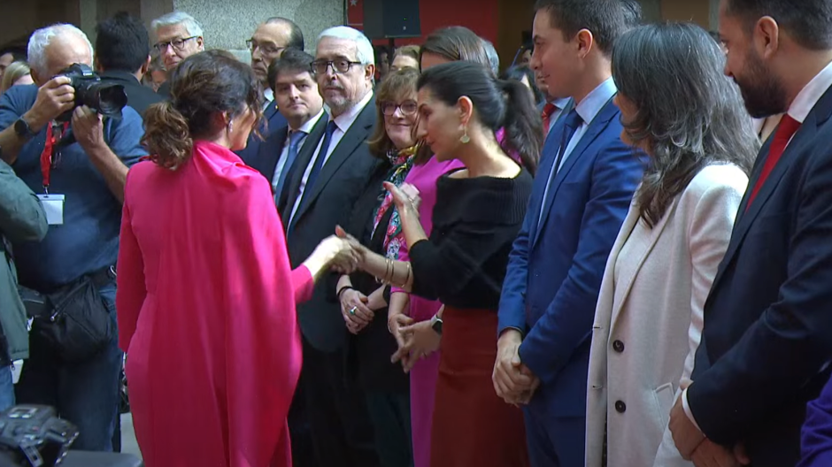 La presidenta de la Comunidad de Madrid, Isabel Díaz Ayuso, y Rocío Monasterio