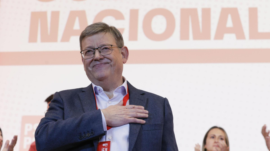 Ximo Puig, en el Comité Nacional del PSPV-PSOE en el que convocó un Congreso Extraordinario