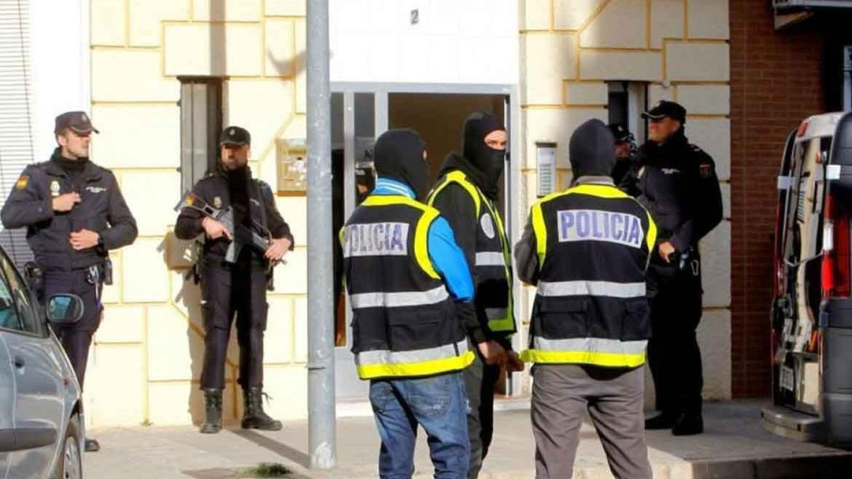 Detenciones de miembros de la célula yihadista practicadas por la Policía Nacional