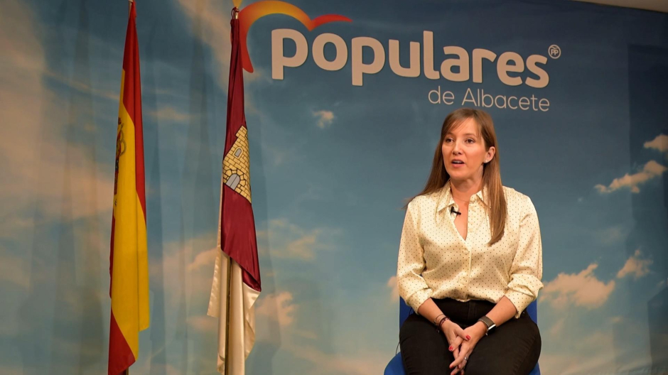La diputada del Partido Popular en las Cortes de Castilla-La Mancha, Tania Andicoberry