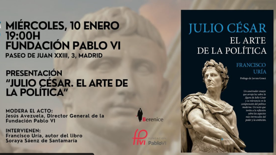 "Julio César, el arte de la política"