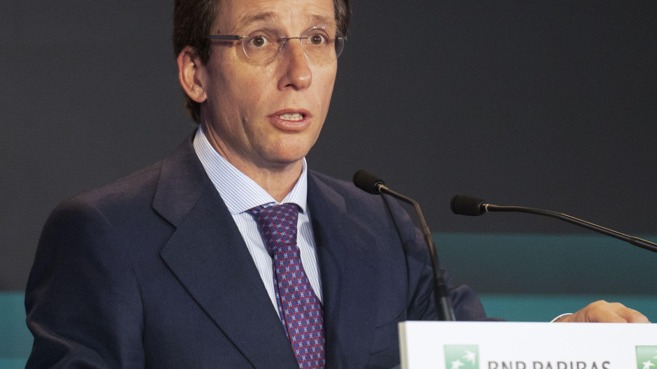 El alcalde de Madrid, José Luis Martínez-Almeida
