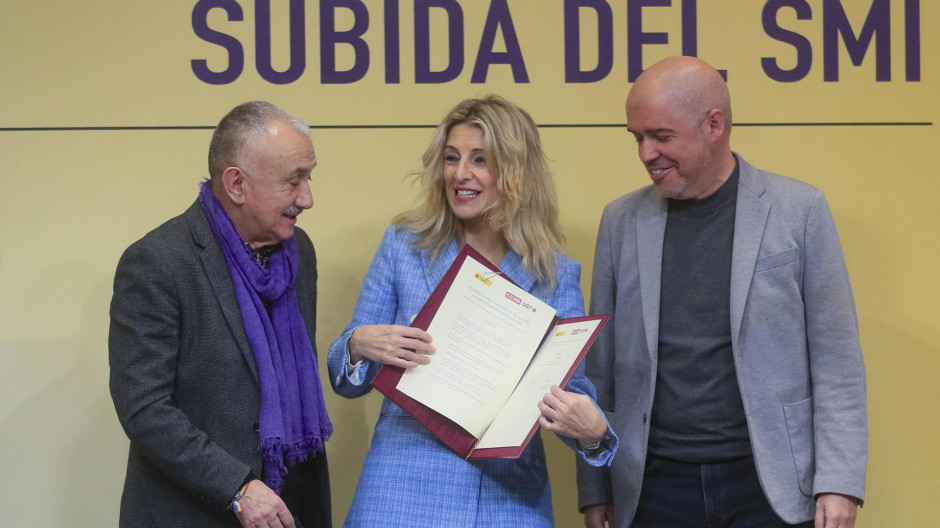 Yolanda Díaz sindicatos