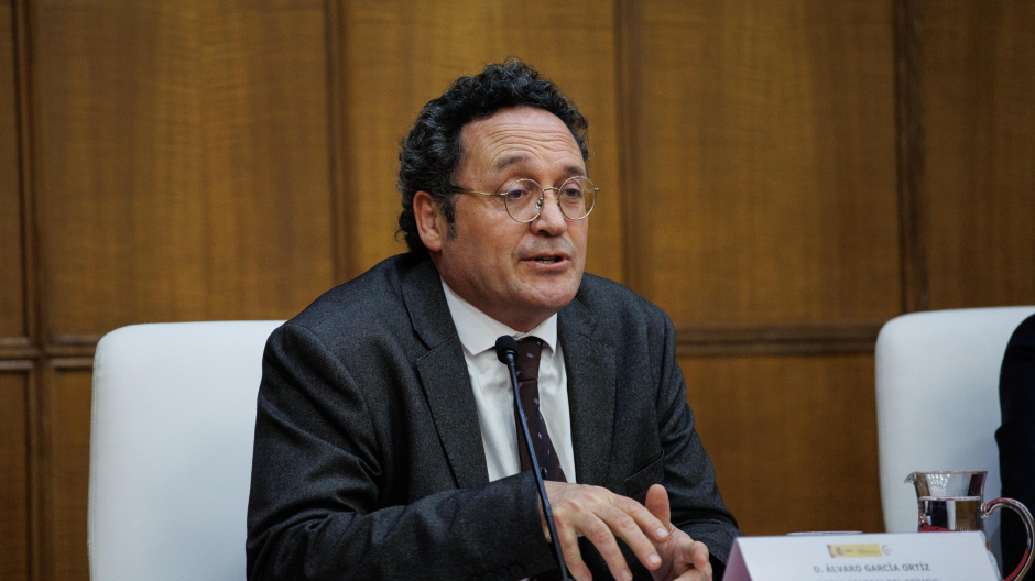 El fiscal general del Estado, Álvaro García Ortiz, en directo