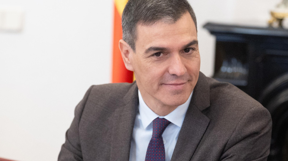 El presidente del Gobierno, Pedro Sánchez