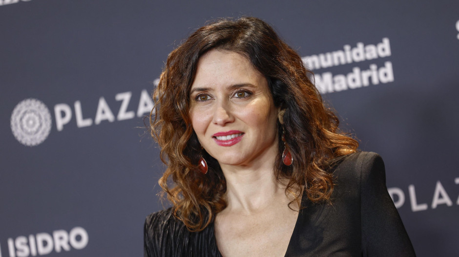 La presidenta de la Comunidad de Madrid, Isabel Díaz Ayuso