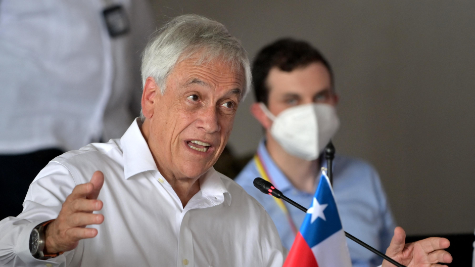 El expresidente chileno Sebastián Piñera