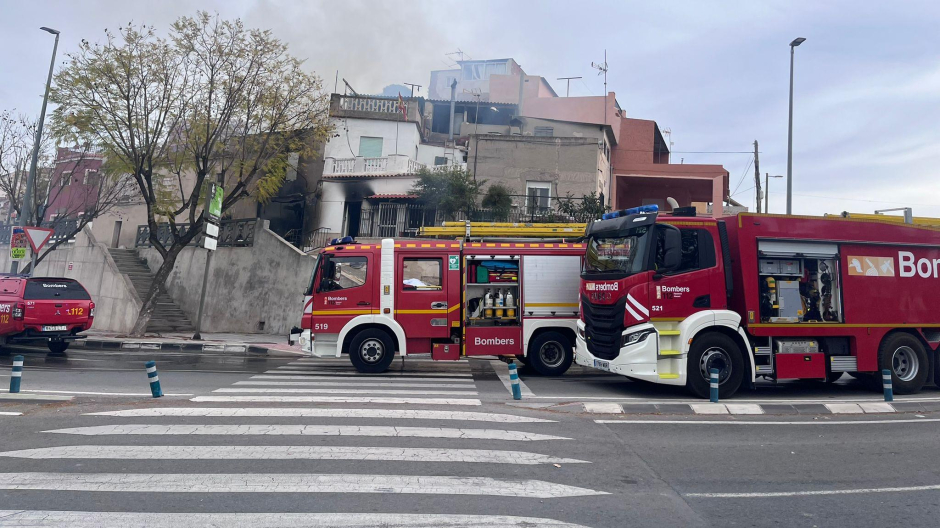 Incendio de un domicilio en Aspe, Alicante