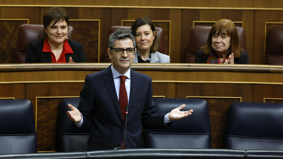 El Congreso anula el voto de Bolaños por hacerlo desde el escaño de Yolanda Díaz, que se encontraba en Galicia